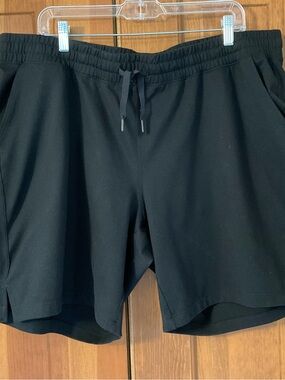 Mondetta Performance and luxury Black Athletic Pull-on Drawstring Shorts